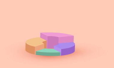 Çizim izometrik çörek iş haritası vektör simgesi