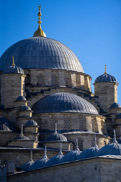 Yeni Cami Moskén Turkiet Istanbul Eminonu Taket Den Nya Moskén — Stockfoto