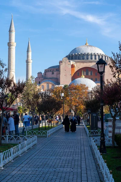 Hagia Sofia Heliga Stora Moskén Och Tidigare Kyrkan Hagia Sophia — Stockfoto