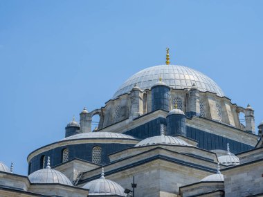 İstanbul 'daki Mavi Cami Kubbesi.