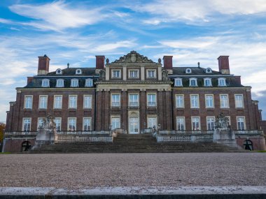 05: 11. 2023 Nordkirchen, Almanya, Nordkirchen Sarayı, NRW 'daki en büyük saray.