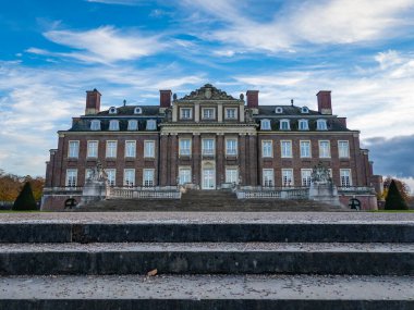 05: 11. 2023 Nordkirchen, Almanya, Nordkirchen Sarayı, NRW 'daki en büyük saray.