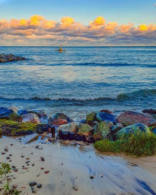 Polonya kıyılarında sonbahar iklimi