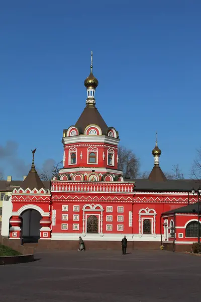 Het Gebouw Van Kathedraal Van Sint Nicolaas Stad Kamenskoye — Stockfoto