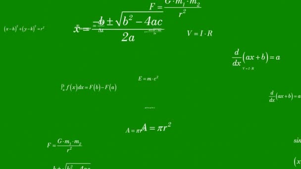 효과는 크로마 수학을 분산시킵니다 질문과 숫자를 계산하기위한 — 비디오