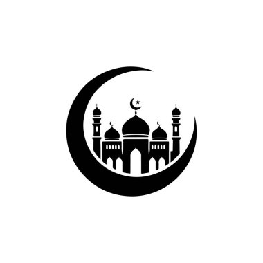 Cami simgesi vektör tasarım şablonu