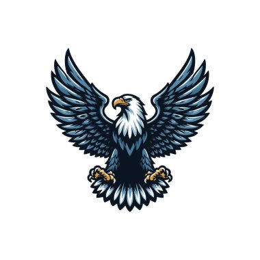 eagle head with wings