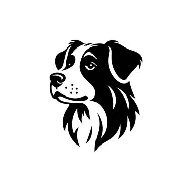 Bir köpeğin vektör çizimi