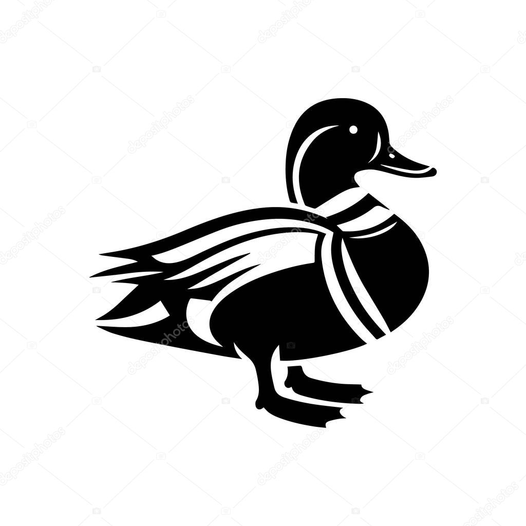 Duck Silhouette Vector art