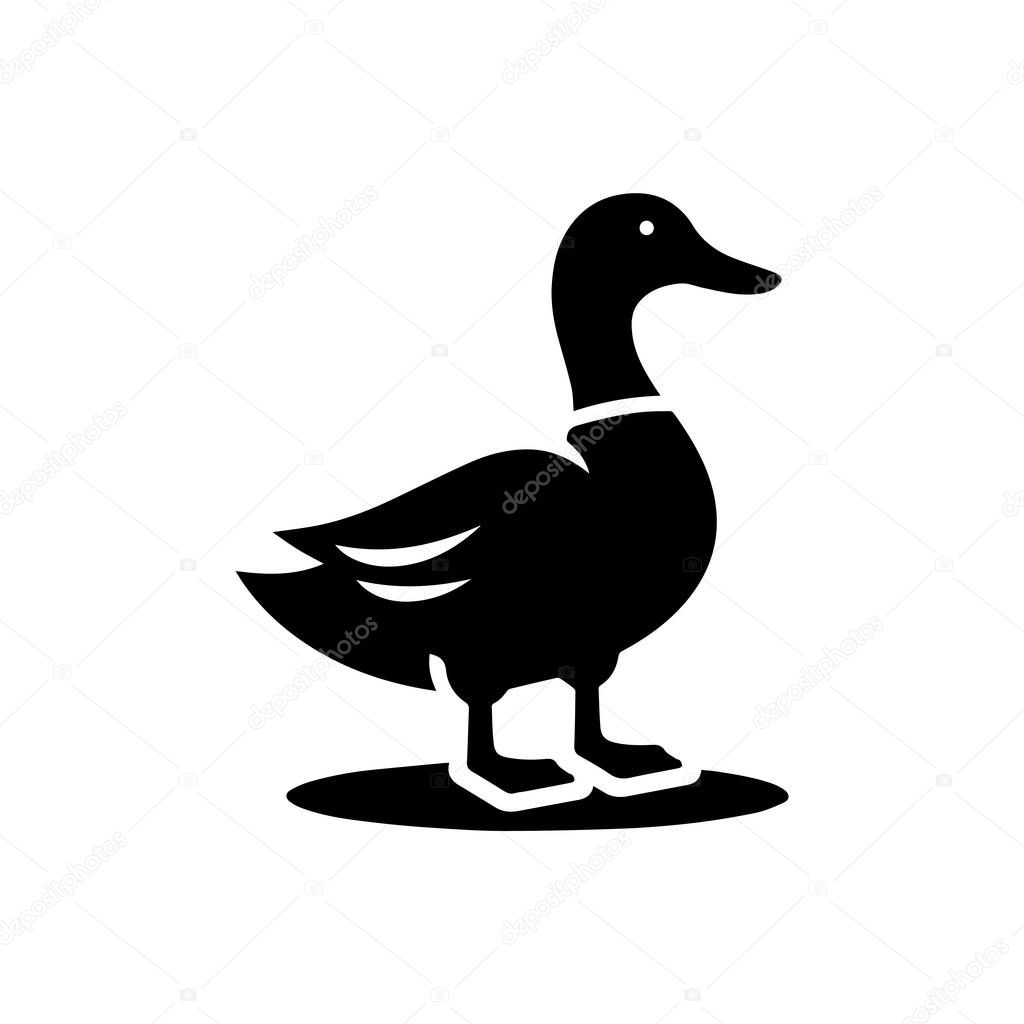 Duck Silhouette Vector art