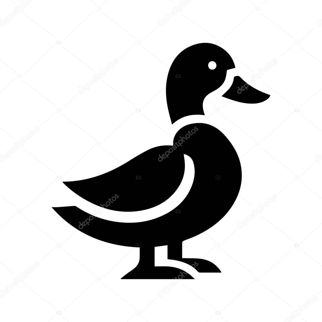 Duck Silhouette Vector art
