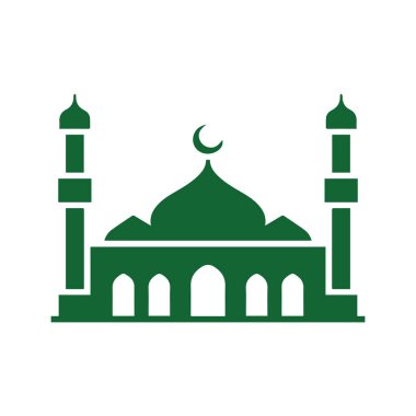 Cami Siluet Vektörü tasarımı