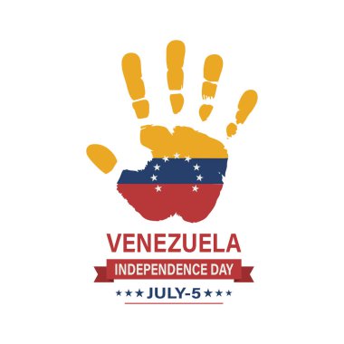 Venezuela Independence Day Celebration Vector
