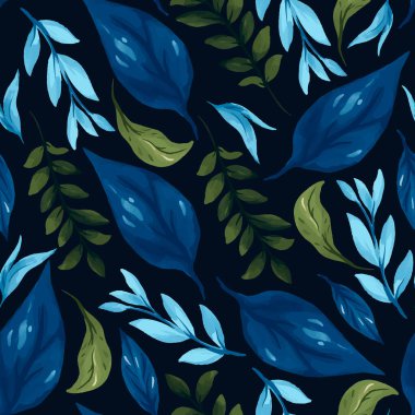 Büyülü suluboya arkaplan için pürüzsüz desen bırak