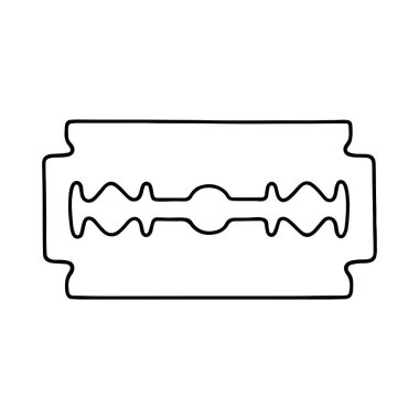  Minimalist jilet çizimi vektör çizimi