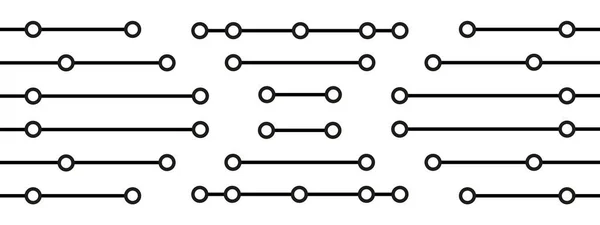 Ελάχιστο Δίκτυο Συνδέει Τελείες Και Γραμμές Πρότυπο Φόντου Banner — Διανυσματικό Αρχείο