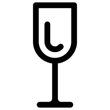 Şarap. Web simgesi basit illüstrasyon