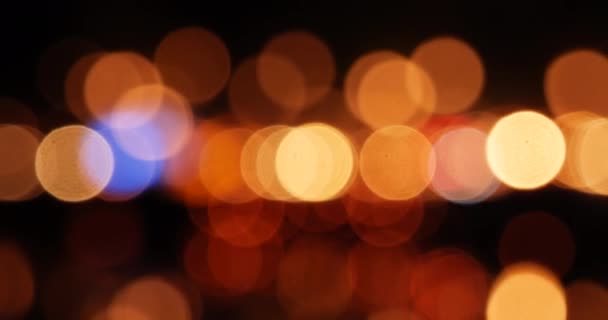 배경에 황금빛 현수막 홀리데이 크리스마스 팜플렛에 템플릿 디지털 프레젠테이션 슬라이드 — 비디오