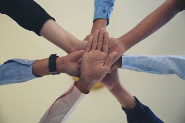 Ortaklar şirket ofisinde toplanan iş adamlarından oluşan bir ekip oluşturur. Çeşitlilik Elleri, ortaklık ekiplerine katılıyor. Başarı Birleşme Ortaklığı