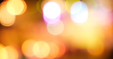 Canlı Bokeh soyut bulanık arka plan müzik festivali sahne performansı partisi. Renkli bokeh arka plan animasyon hareketini ateşliyor. Göz kırpan gece hayatı ile sahne arkası görüntüsü yanıp sönen ışık