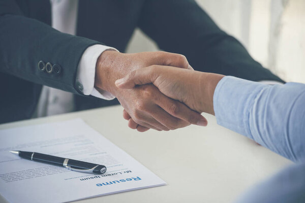 Team Business Partners Estrechando Mano Para Saludar Inicie Nuevo Proyecto — Foto de Stock