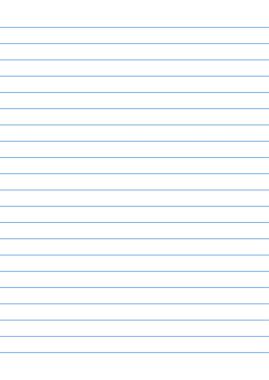 Vector illustration of notebook page with striped pattern