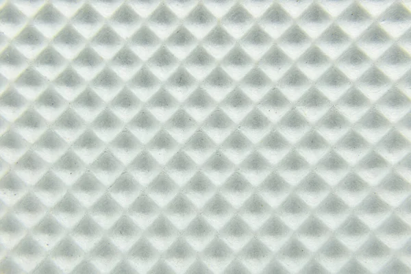 Bílá Pěnová Čtvercová Textura Malými Drážkami Špínou — Stock fotografie