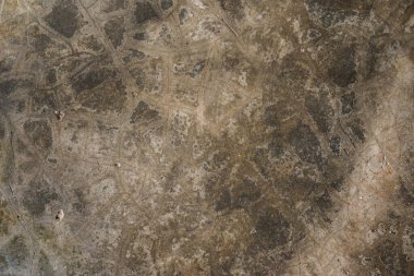 Rough yellow concrete texture, close up photo, background.