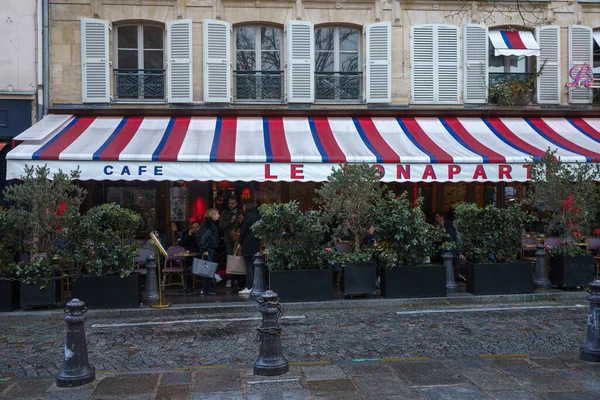 Кафе Бонапарт Вулиці Бонапарт Парижі Франція Березня 2023 — стокове фото