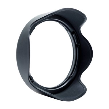 Plastik kamera kaputu, kırpma yolu ile beyaz arkaplanda izole