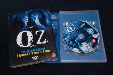 OZ TV Show, ikinci sezon DVD 'si. Lahti, Finlandiya. 30 Aralık 2023.