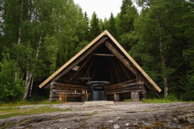 Heinola, Finlandiya. 7 Temmuz 2024 - Saittalahti sığınma evi