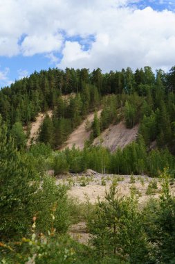 Sandy Hill paimelanvuori Hollola, Finlandiya Yazın