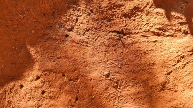 Kırsal turuncu terracotta dokusuna sahip soyut bir arka plan