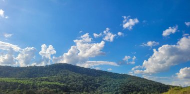 Brezilya 'da öğleden sonra gökyüzünün görüntüsü