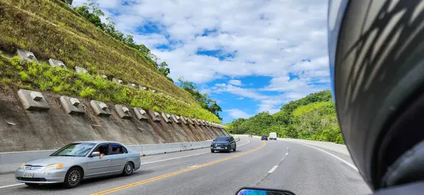 stock image climb of the tamoios road mountain on the north coast of brazil ubatuba