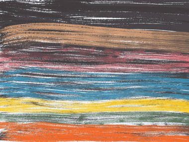 Arkaplanda koyu çizgileri olan renkli resim