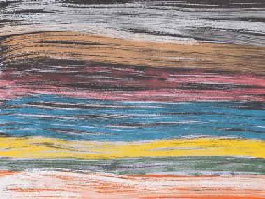 Arkaplanda koyu çizgileri olan renkli resim