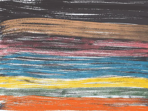 Arkaplanda koyu çizgileri olan renkli resim