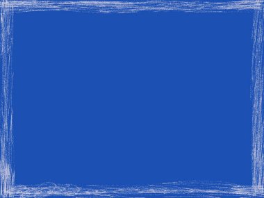 beyaz çerçeveli mavi arkaplan, çerçeveli resim