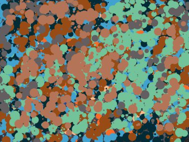 açık yeşil mürekkepli siyah arkaplan