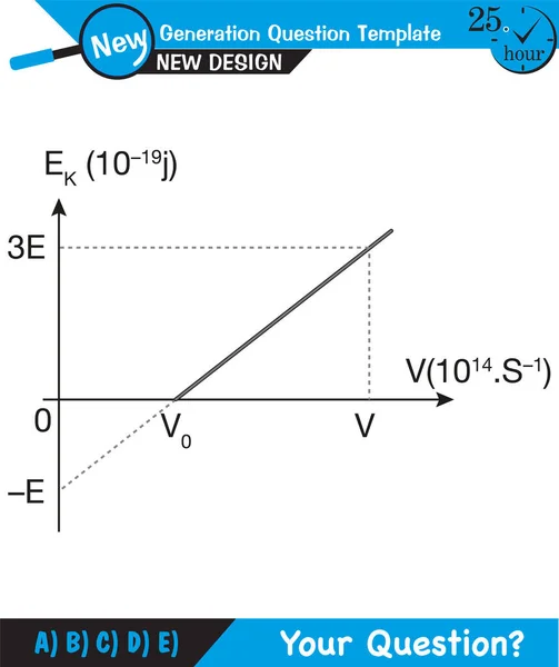 Fyzika Experimentální Studium Fotoelektrického Efektu Obvodový Diagram Pro Photoelectric Effect — Stockový vektor