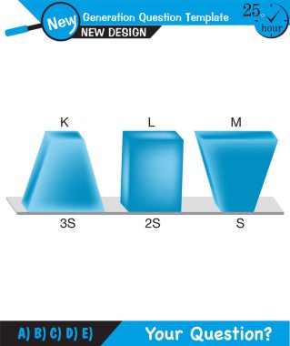 Physics, pressure of solids, Different solid pressure examples, next generation question template, dumb physics figures, exam question, eps 