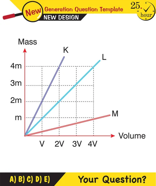 Physics Pressure Solids Different Solid Pressure Examples Next Generation Question — Stock vektor