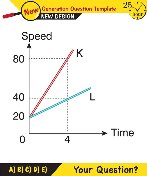 Physics Laws Motion Newton Laws Motion Next Generation Question Template — Stockvektor