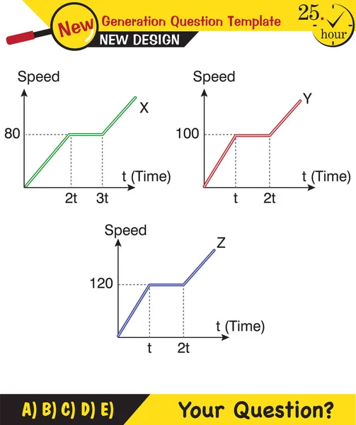 Physics Laws Motion Newton Laws Motion Next Generation Question Template — ストックベクタ