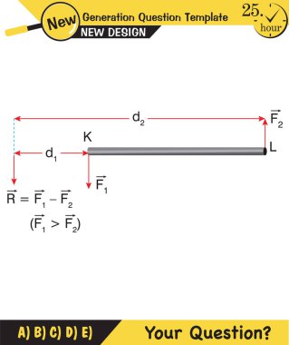 Fizik - Katı şekiller, kütle merkezi, ağırlık merkezi, yeni nesil soru şablonu, sınav sorusu, ep