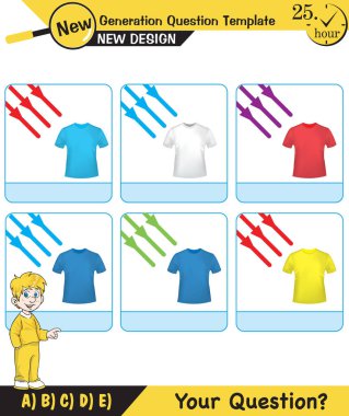 Physics, shadow and light experiments, color experiments, next generation question template, dumb physics figures, exam question, eps