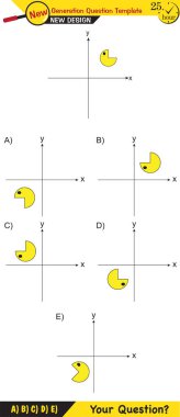Math, trigonometry, analytical plane, trigonometry and geometric functions, The next generation test question, editable, eps, for teacher