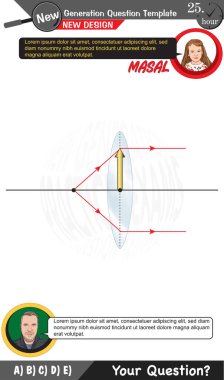 Fizik, Fiziksel kavramlar, lise, ortaokul, sınav soru şablonu, sayısal dersler, sözlü dersler, gelecek nesil problemleri, öğretmenler için, düzenlenebilir, siyah katman,
